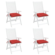 Palletkussens 4 st 50x50x7 cm oxford stof rood