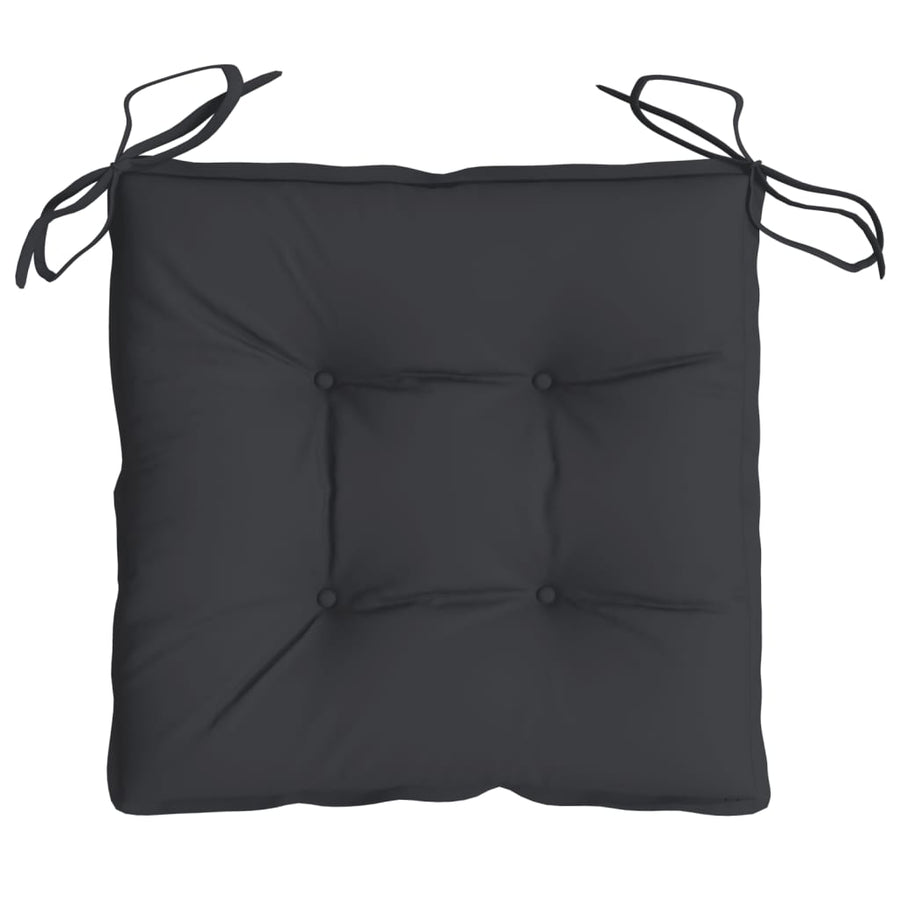 Palletkussens 6 St 50X50X7 Cm Oxford Stof Zwart