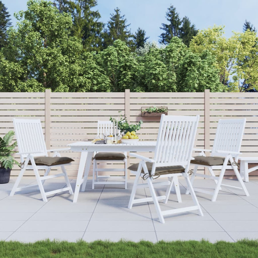 Palletkussens 4 st 50x50x7 cm oxford stof taupe