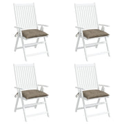 Palletkussens 4 st 50x50x7 cm taupe