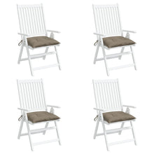 Palletkussens 4 st 50x50x7 cm oxford stof taupe