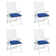 Palletkussens 4 st 50x50x7 cm blauw oxford stof