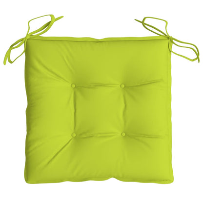 Palletkussens 2 st 50x50x7 cm oxford stof felgroen