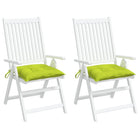 Palletkussens 2 st 50x50x7 cm felgroen