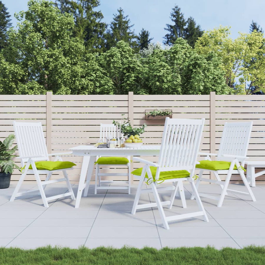 Palletkussens 4 st 50x50x7 cm oxford stof felgroen