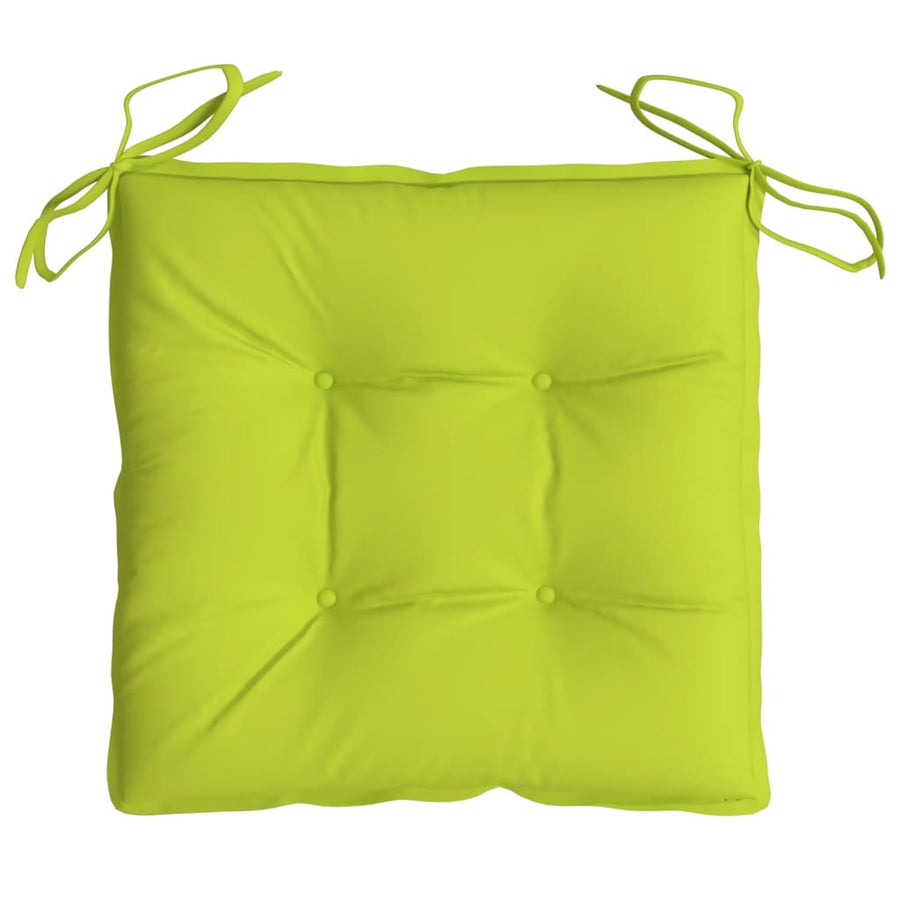 Palletkussens 4 st 50x50x7 cm oxford stof felgroen