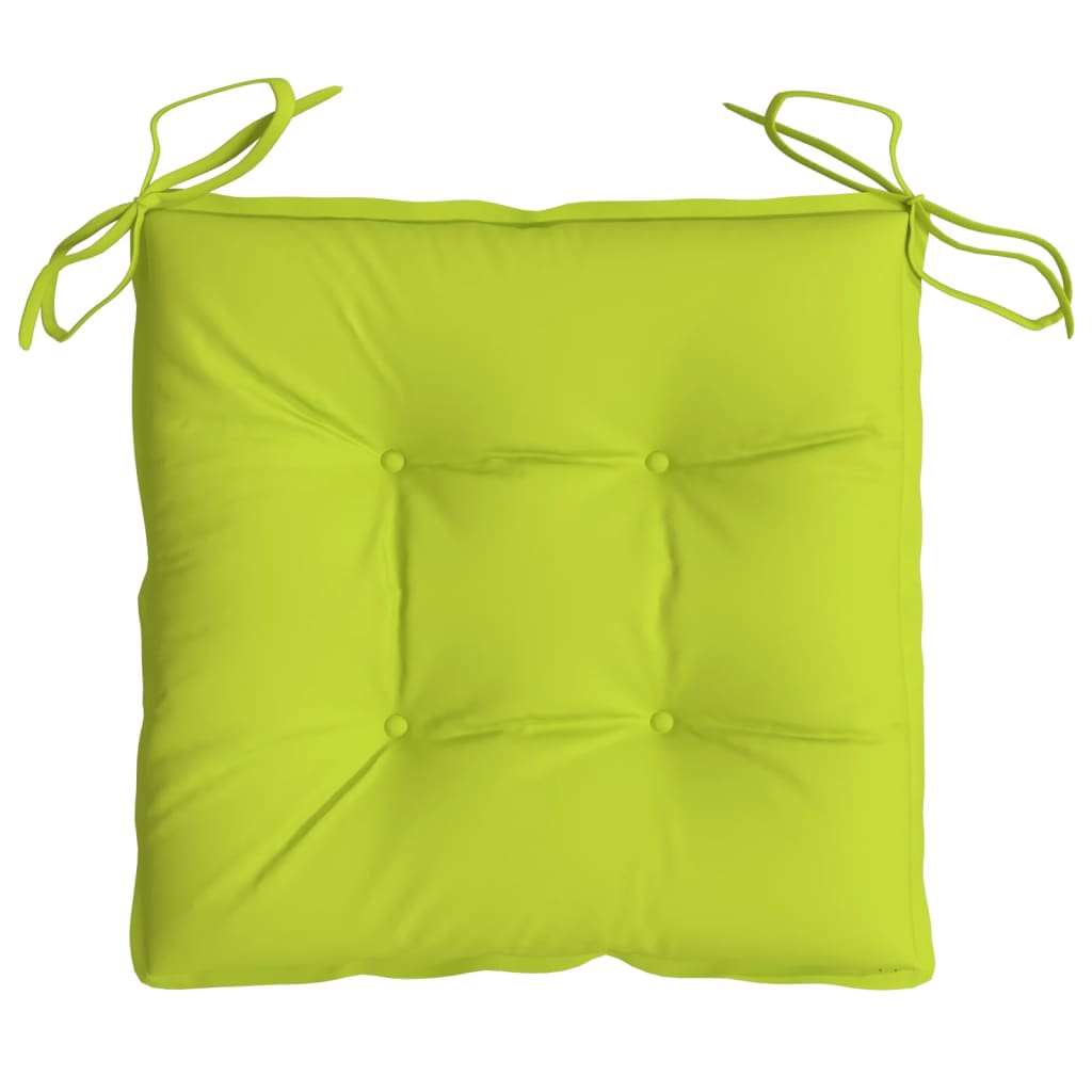 Palletkussens 6 st 50x50x7 cm oxford stof felgroen