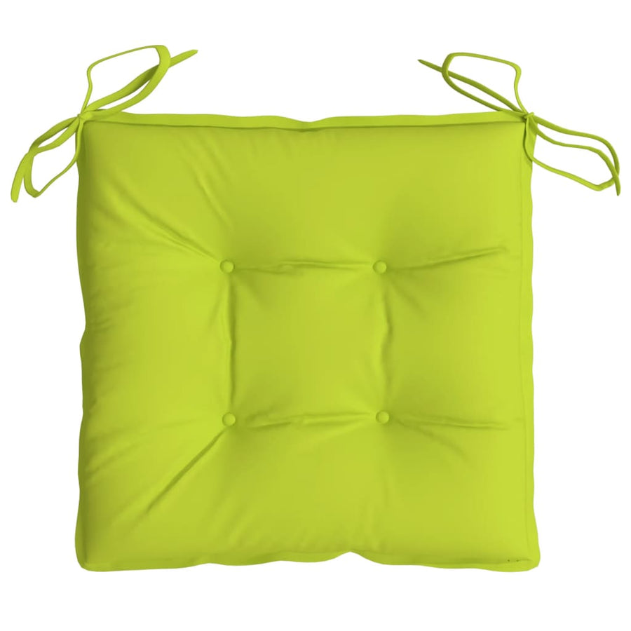 Palletkussens 6 st 50x50x7 cm oxford stof felgroen