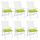 Palletkussens 6 st 50x50x7 cm felgroen