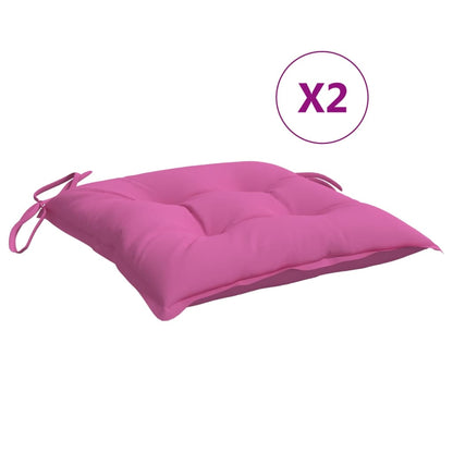 Stoelkussens Oxford Stof Roze 4 50 x 50 x 7 cm