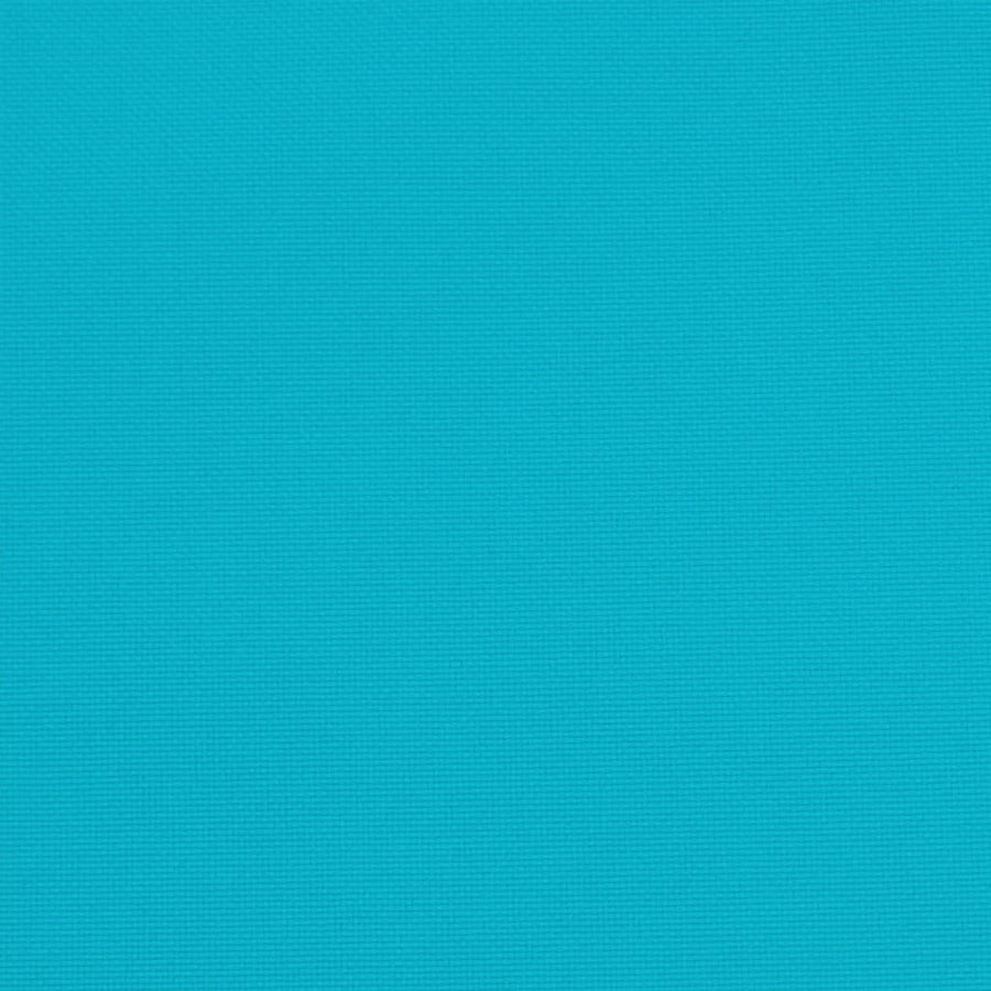 Stoelkussens 4 st 50x50x7 cm stof turquoise