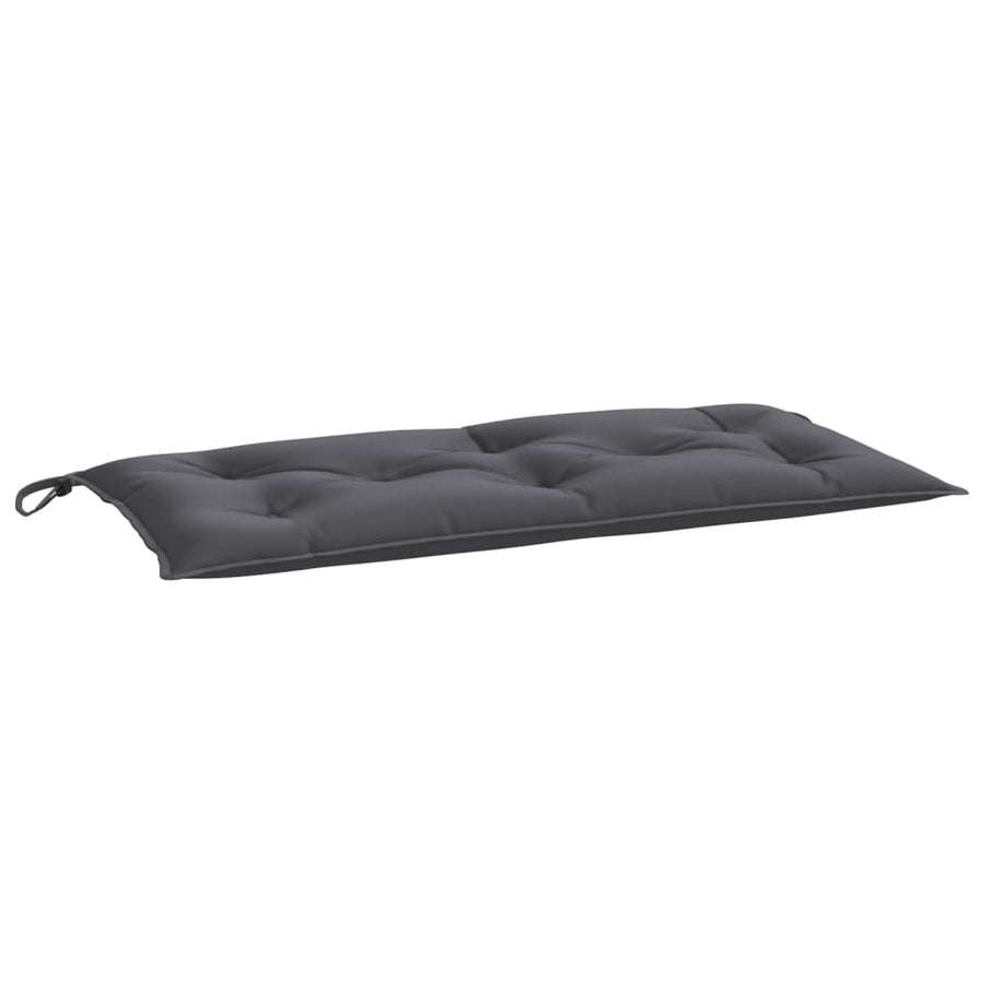 Tuinbankkussen 100x50x7 cm oxford stof antracietkleurig