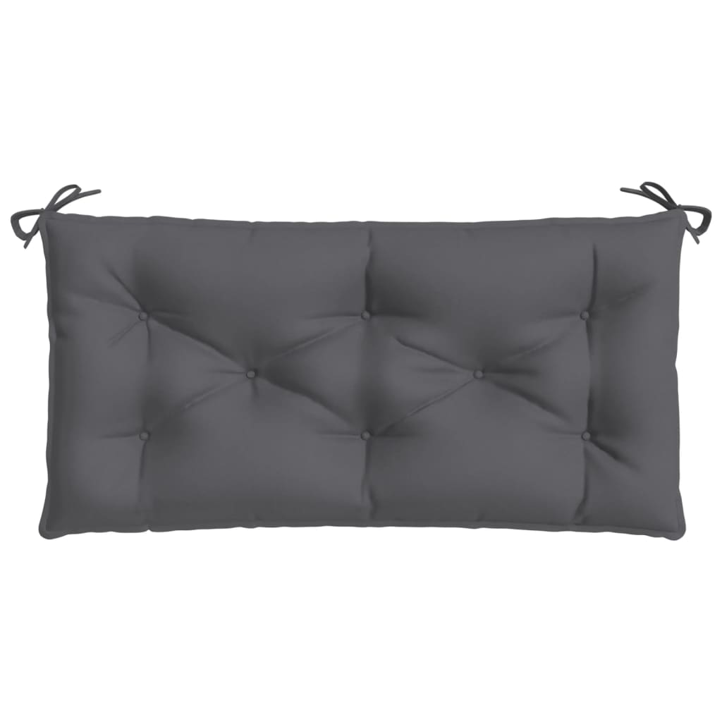 Tuinbankkussen 100x50x7 cm oxford stof antracietkleurig