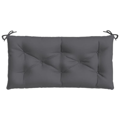 Tuinbankkussen 100x50x7 cm oxford stof antracietkleurig