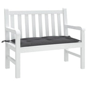 Tuinbankkussen 100x50x7 cm antraciet oxford stof
