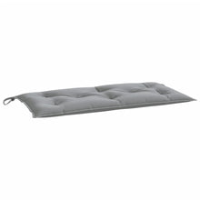 Tuinbankkussen 100x50x7 cm oxford stof grijs