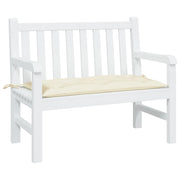 Tuinbankkussen 100x50x7 cm oxford stof crèmekleurig