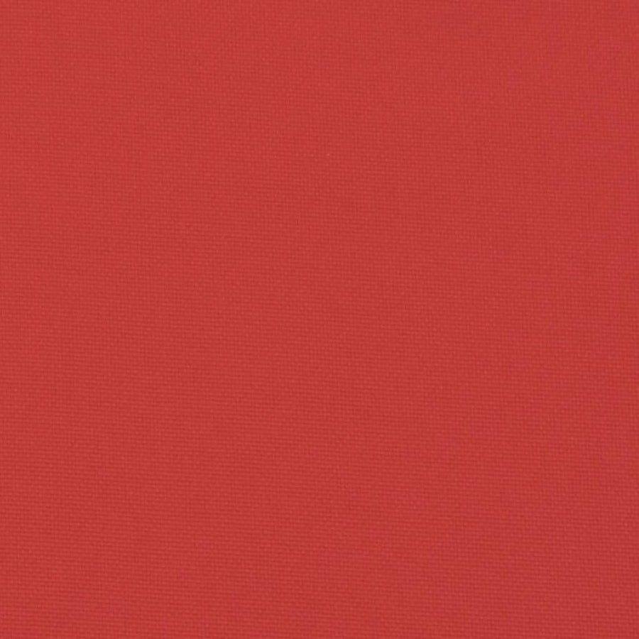 Tuinbankkussen 100x50x7 cm oxford stof rood