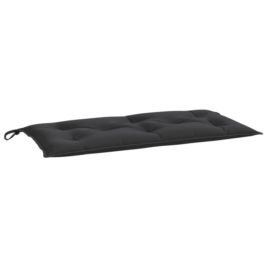 Tuinbankkussen 100x50x7 cm oxford stof zwart