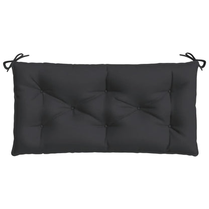 Tuinbankkussen 100x50x7 cm oxford stof zwart