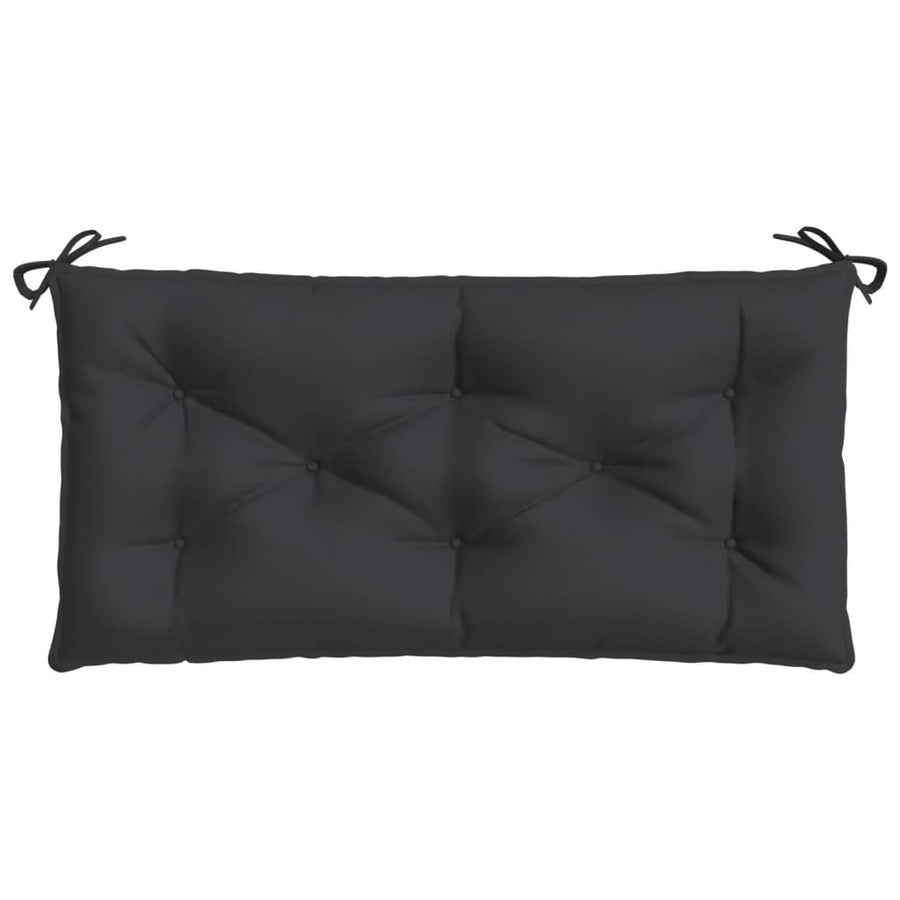 Tuinbankkussen 100x50x7 cm oxford stof zwart