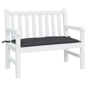 Tuinbankkussen 100x50x7 cm zwart oxford stof