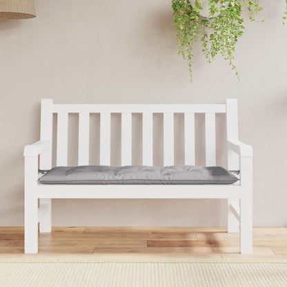 Tuinbankkussen 120x50x7 cm oxford stof grijs