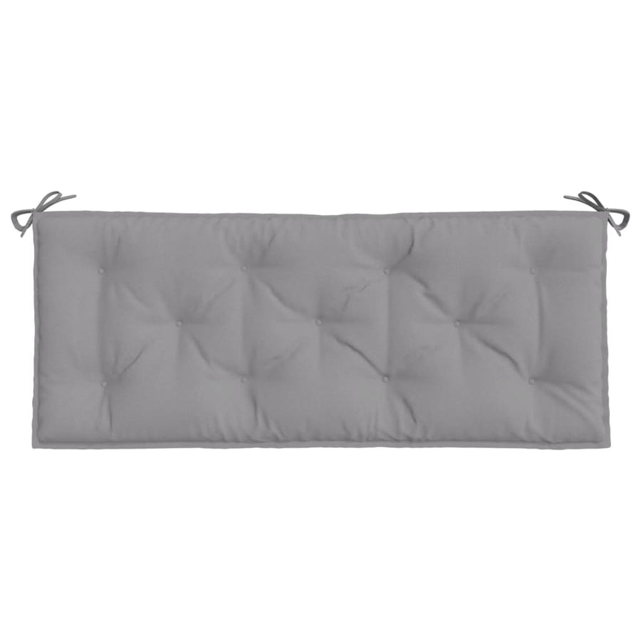 Tuinbankkussen 120x50x7 cm oxford stof grijs