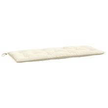 Tuinbankkussen Oxford Stof Kleurig 120 x 50 x 7 cm Crème