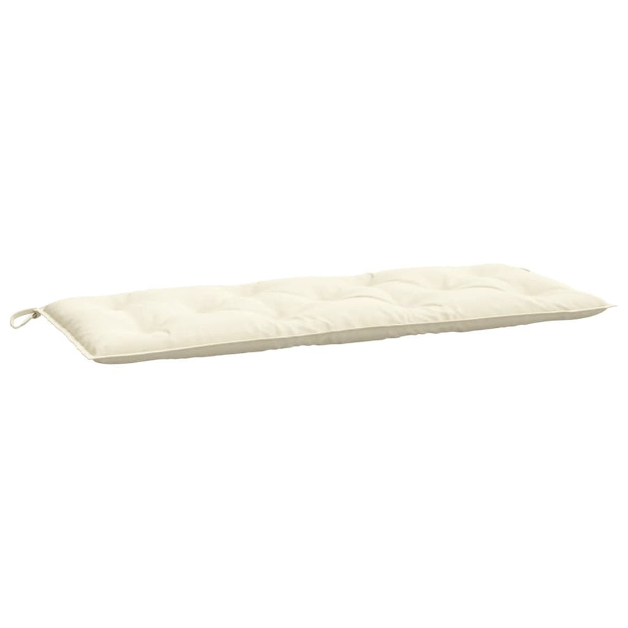 Tuinbankkussen Oxford Stof Kleurig 120 x 50 x 7 cm Crème