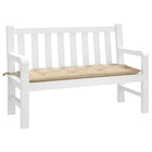 Tuinbankkussen 120x50x7 cm oxford stof beige