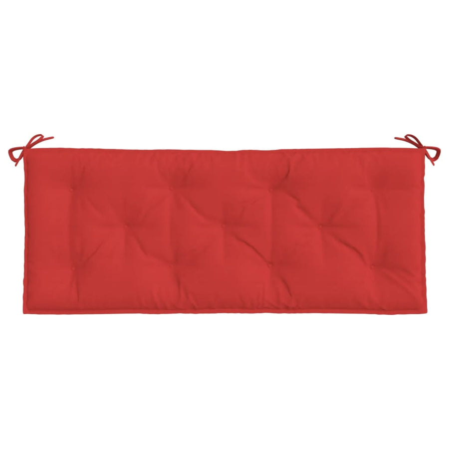 Tuinbankkussen 120x50x7 cm oxford stof rood