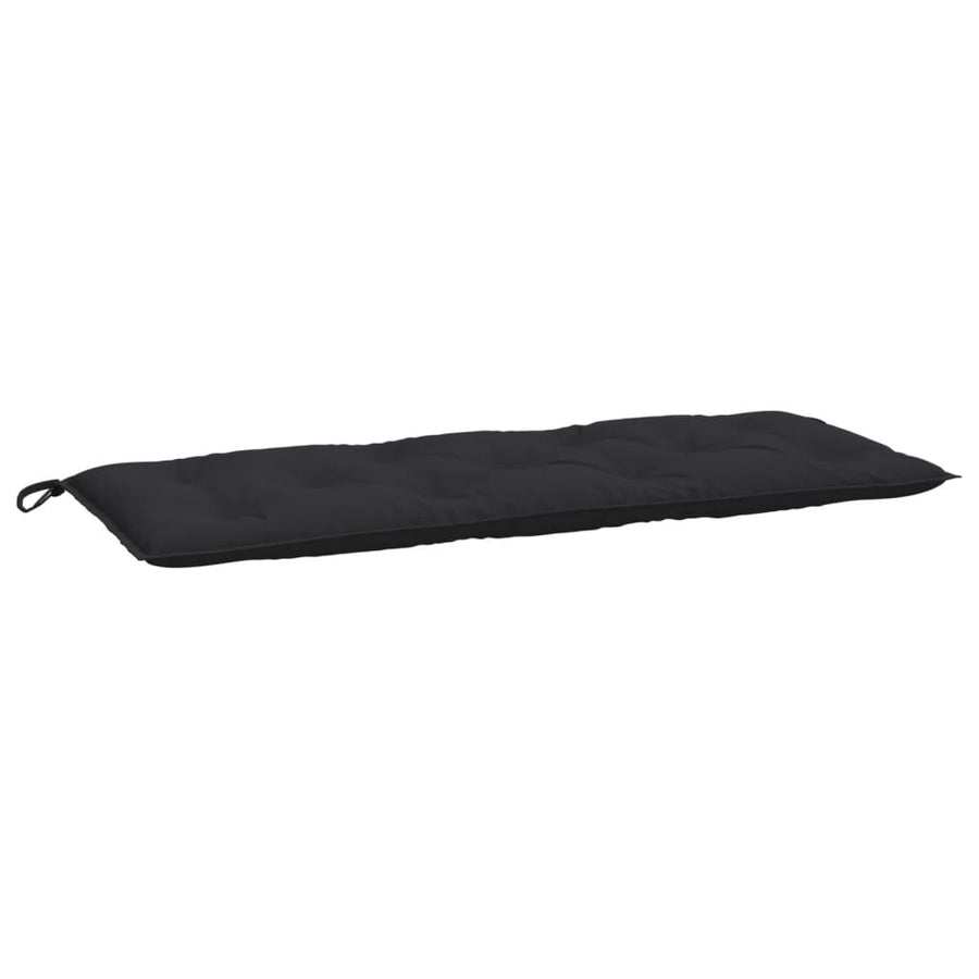 Tuinbankkussen 120X50X7 Cm Oxford Stof Zwart