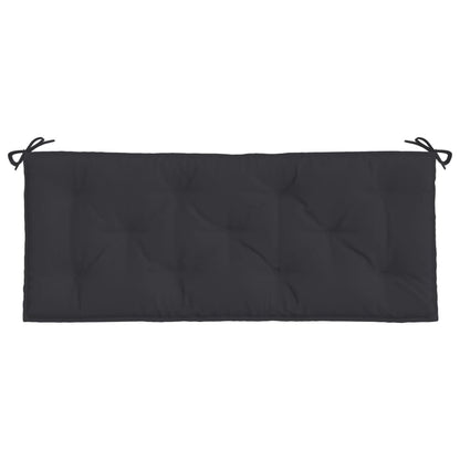Tuinbankkussen 120X50X7 Cm Oxford Stof Zwart