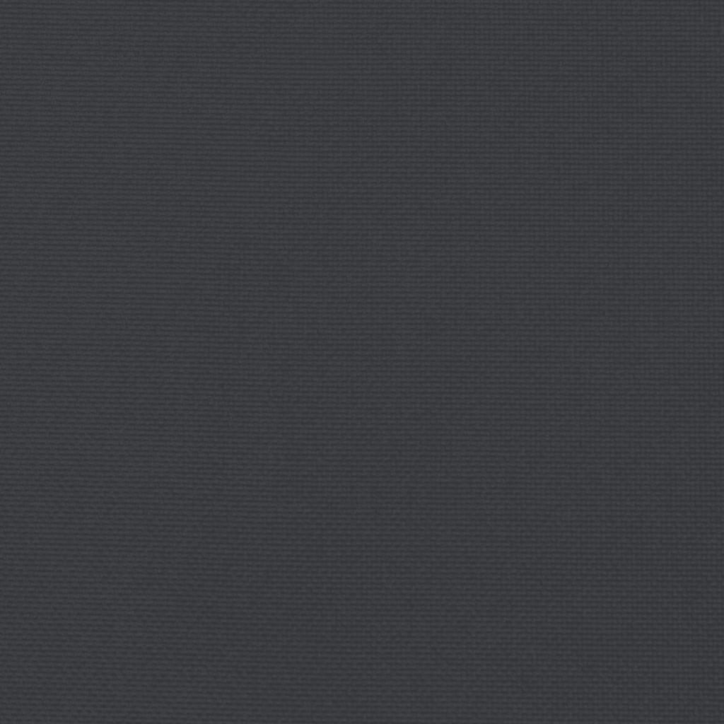 Tuinbankkussen 120X50X7 Cm Oxford Stof Zwart