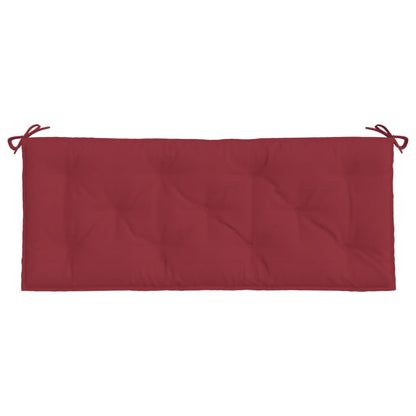 Tuinbankkussen 120x50x7 cm oxford stof wijnrood