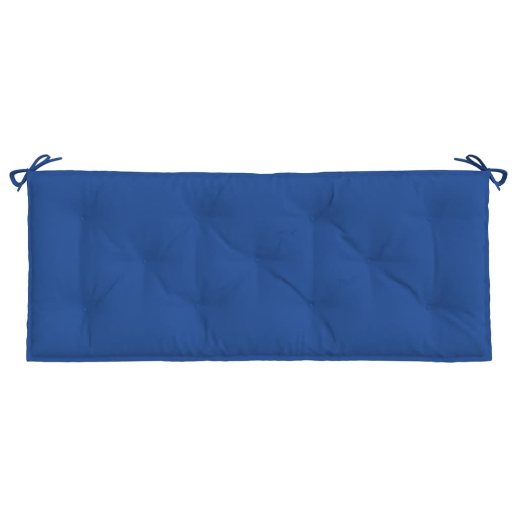 Tuinbankkussen 120x50x7 cm oxford stof blauw