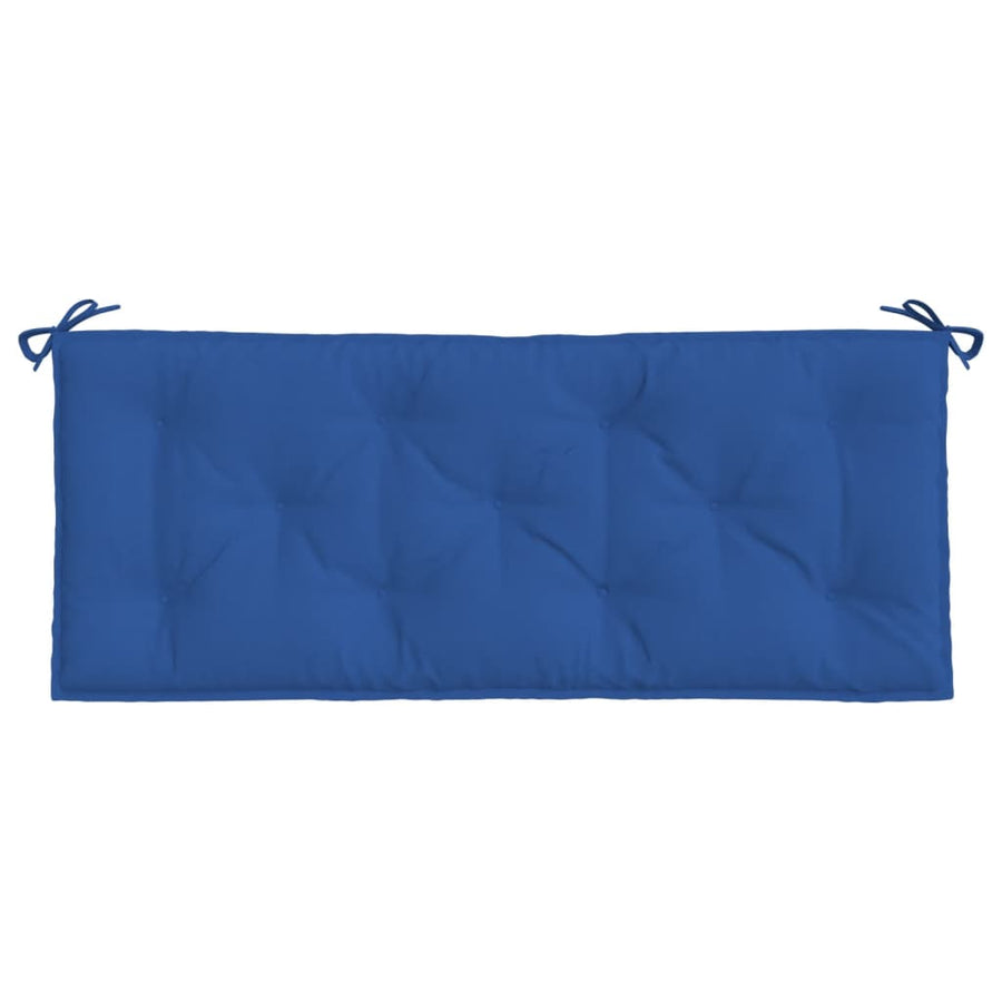Tuinbankkussen 120x50x7 cm oxford stof blauw