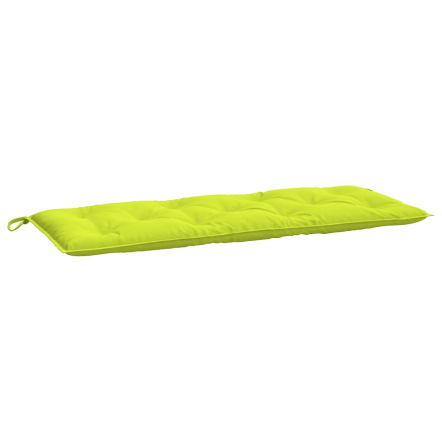 Tuinbankkussen 120x50x7 cm oxford stof heldergroen