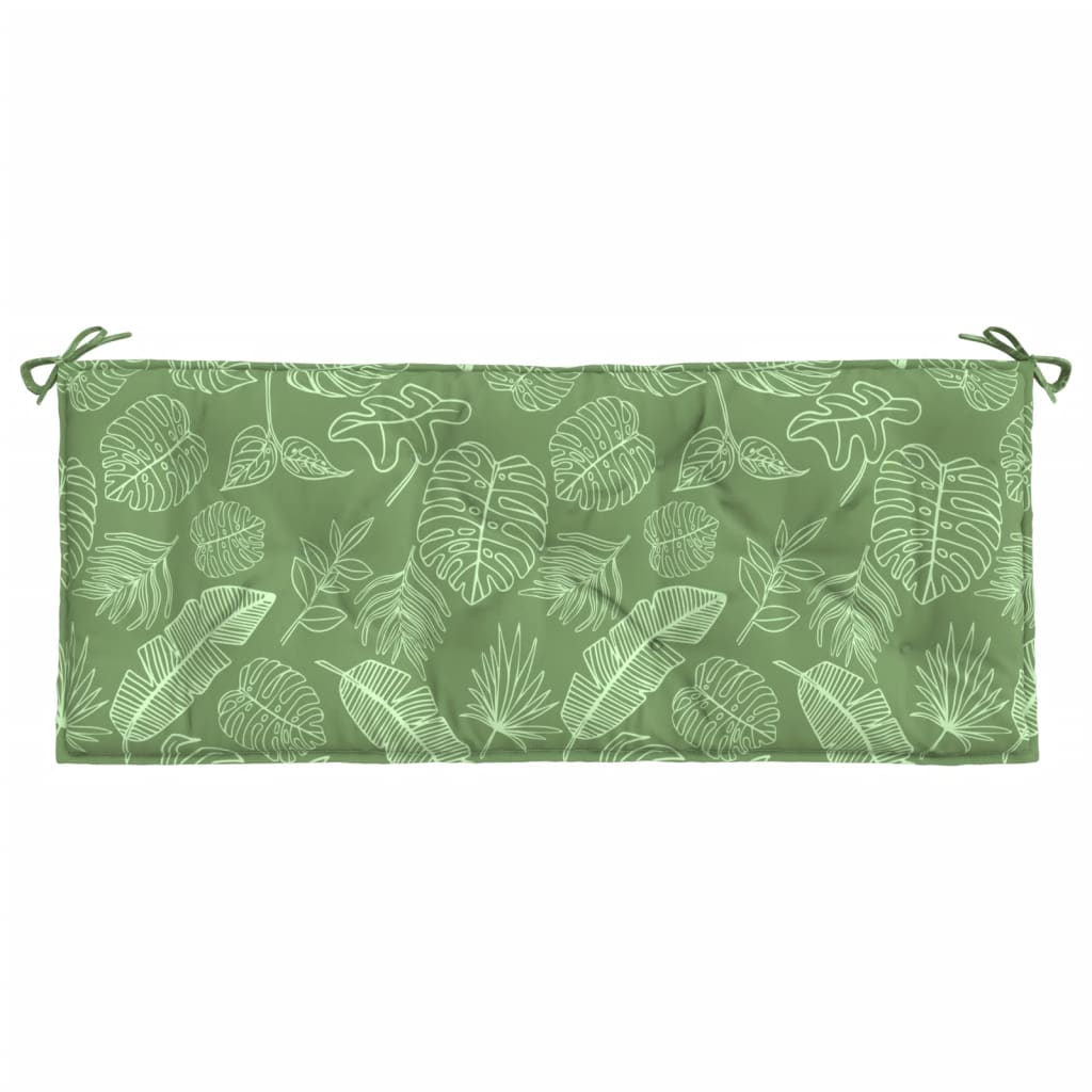 Tuinbankkussen Stof 120 x 50 x 7 cm Bladpatroon