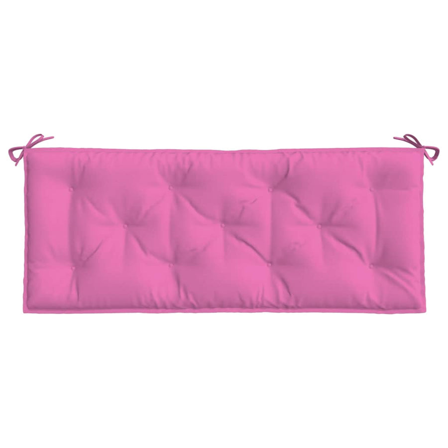 Tuinbankkussen Stof 120 x 50 x 7 cm Roze