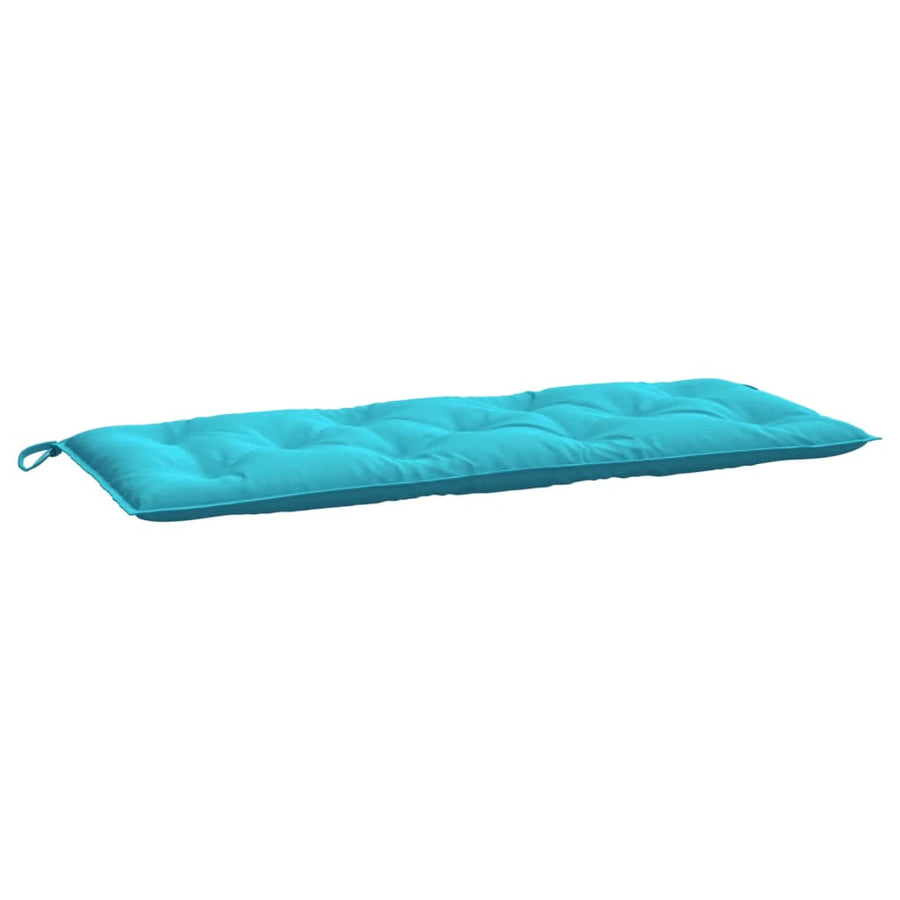 Tuinbankkussen Stof 120 x 50 x 7 cm Turquoise