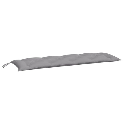 Tuinbankkussen 150x50x7 cm oxford stof grijs