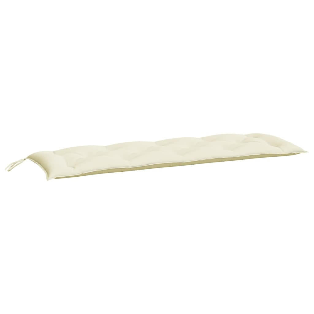 Tuinbankkussen Oxford Stof Kleurig 150 x 50 x 7 cm Crème