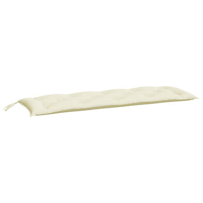 Tuinbankkussen Oxford Stof Kleurig 150 x 50 x 7 cm Crème