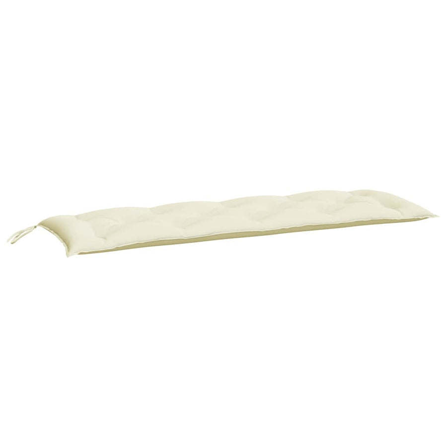 Tuinbankkussen Oxford Stof Kleurig 150 x 50 x 7 cm Crème