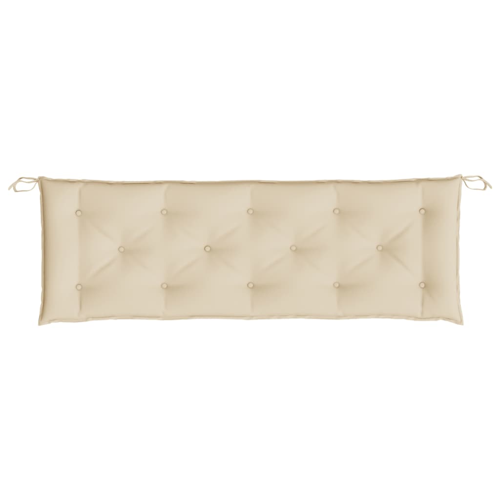 Tuinbankkussen Oxford Stof 150 x 50 x 7 cm Beige