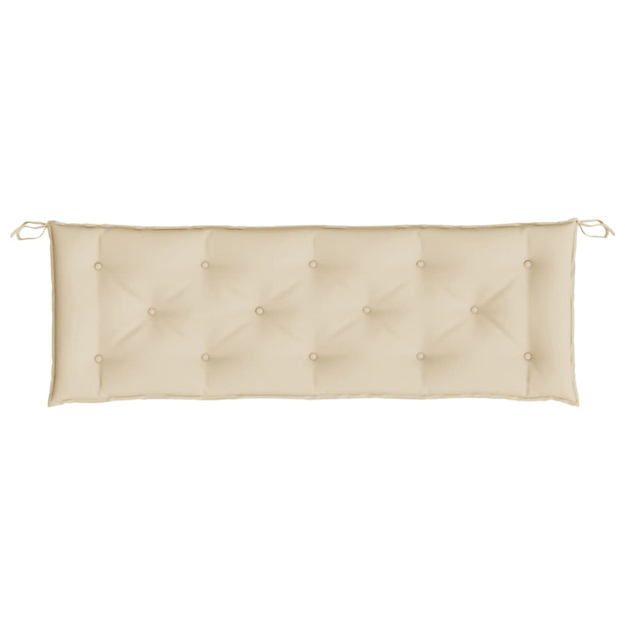 Tuinbankkussen Oxford Stof 150 x 50 x 7 cm Beige