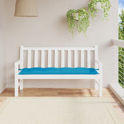 Tuinbankkussen 150x50x7 cm lichtblauw oxford stof
