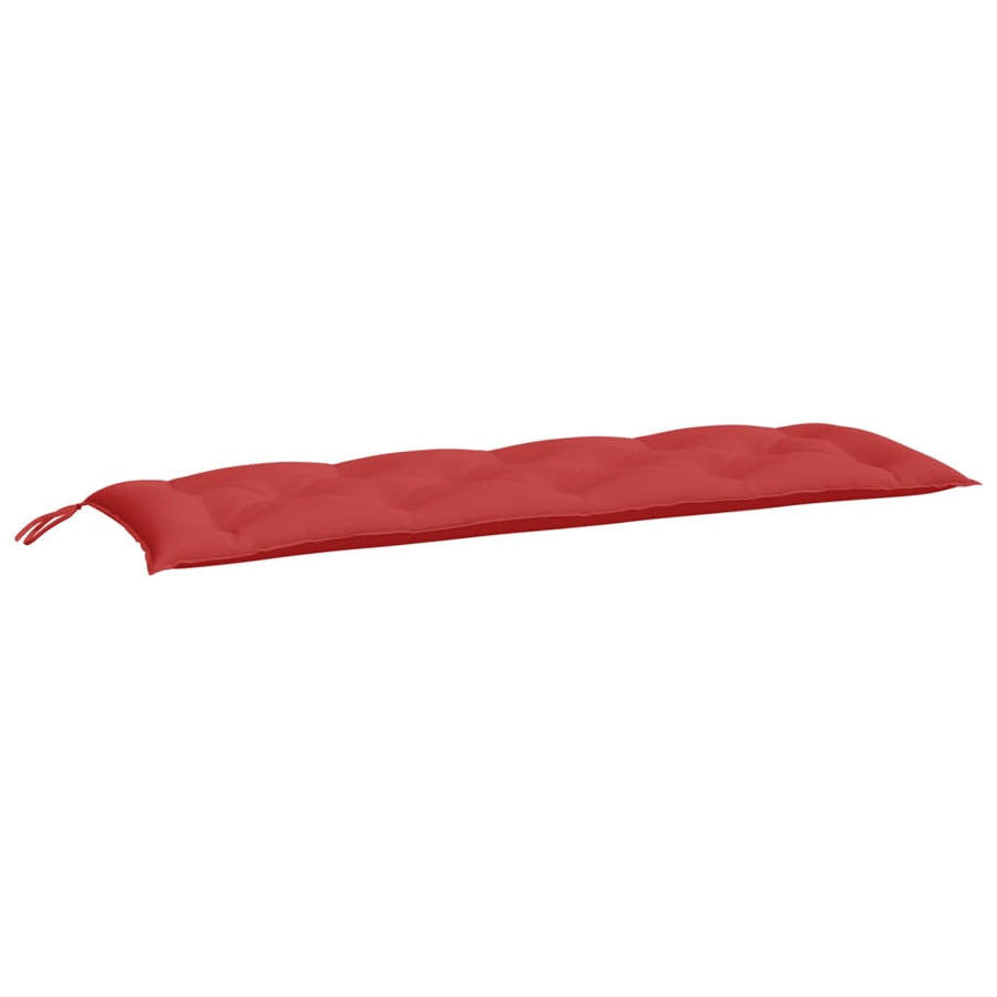 Tuinbankkussen 150x50x7 cm oxford stof rood